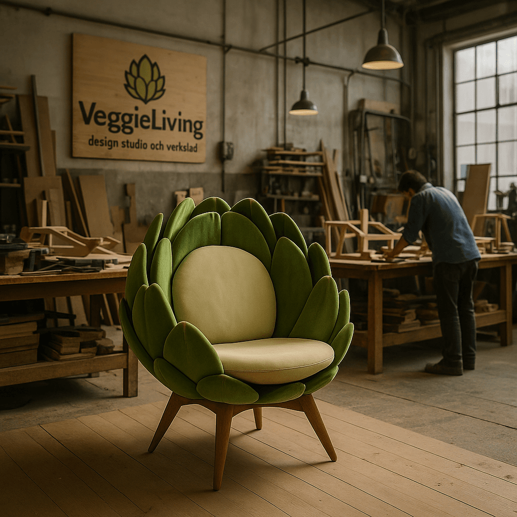 VeggieLiving design studio och verkstad